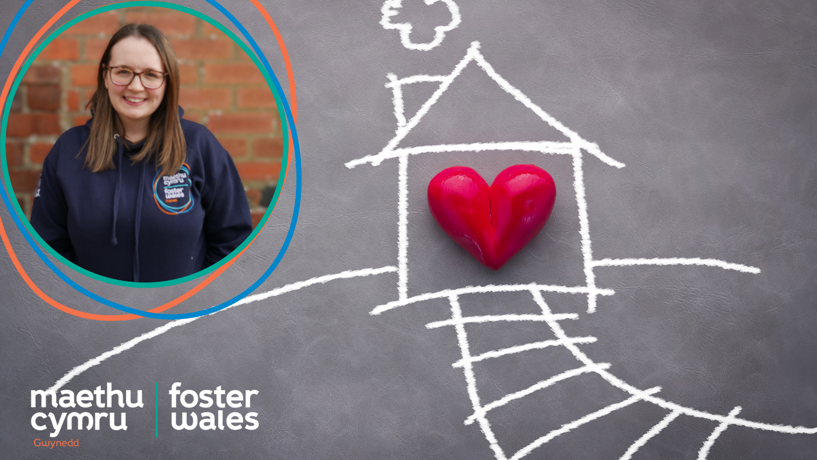 Home with heart and happy social worker